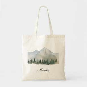 Rustic Forest and Mountain Birdesmaid Tote Bag
