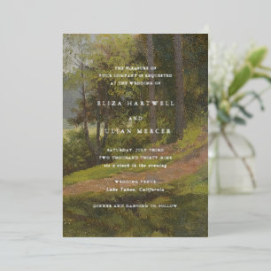 Rustic Forest Elegant Wedding