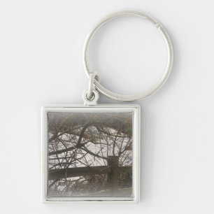 Rustic Forest Gift Idea Key Ring