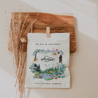 Rustic Forest Mountain | Camping Wedding Crest