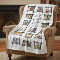 Rustic Frames Black/Wht Love Ya Grandpa ID1015