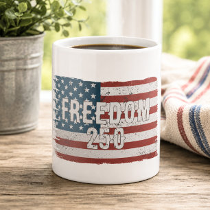 Rustic Freedom 250 Coffee Mug