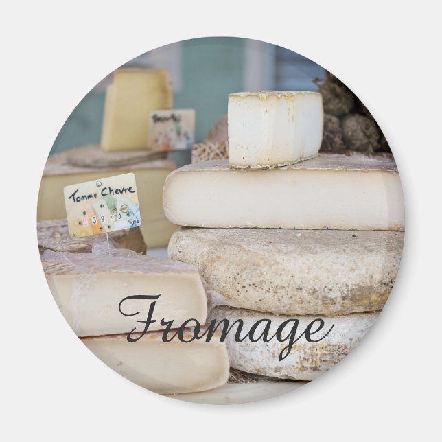 Rustic French Cheese Selection Magnet (Front)