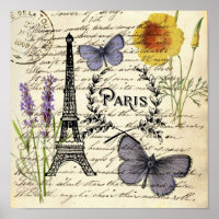 rustic french country scripts paris eiffel tower