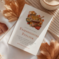 Rustic Friendsgiving Potluck Dinner
