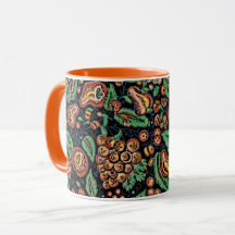 Rustic Fruit & Floral Coffee Mug