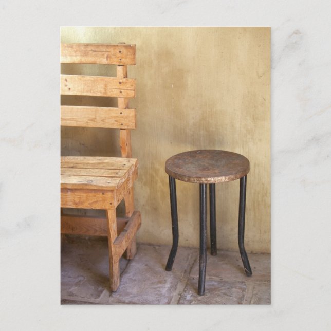 Rustic furniture postcard (Front)