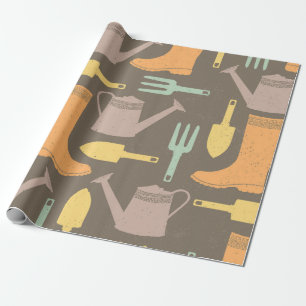 Rustic Garden Charm Wrapping Paper