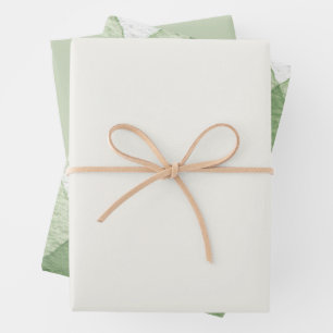 Rustic Gender Neutral Little Sprout Baby Shower Wrapping Paper Sheet