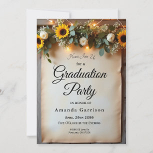 Rustic Golden Hour Gatherings Invitation