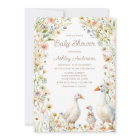 Rustic Goose Family Baby Shower