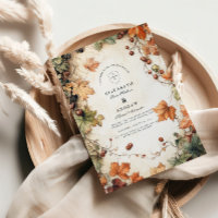 Rustic Grapevine Autumn Wedding