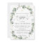 Rustic Greenery Leafy Foliage Wreath Gold Baptism