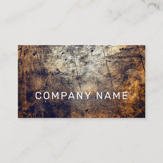 Rustic Grime Loyalty Card (Front)