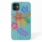 Rustic Hawaiian Flowers Print