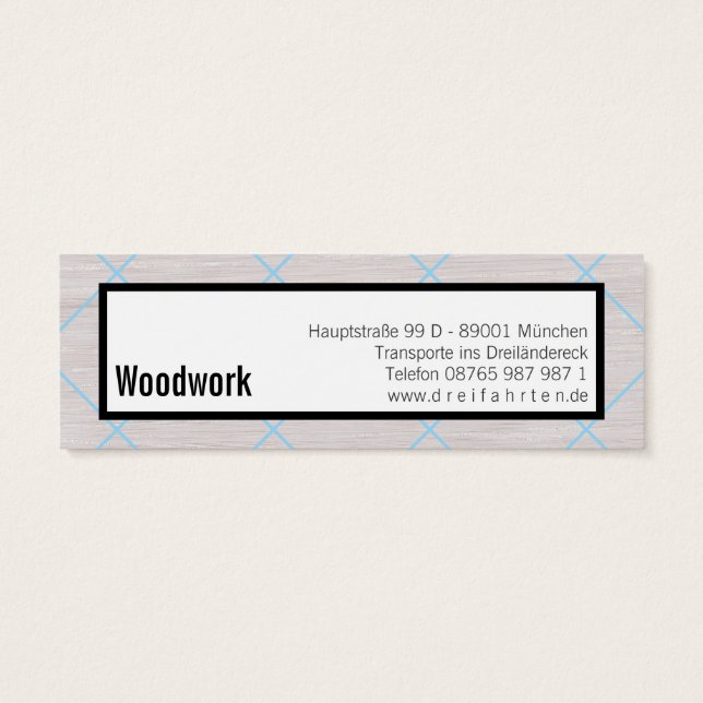 Rustic Hazel Wood (Back)