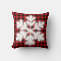 Rustic Holiday Christmas design red buffalo plaid