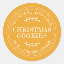 Rustic Homemade Christmas Cookies Mellow Yellow