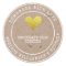 Rustic Homemade with Love  | baked goods Label