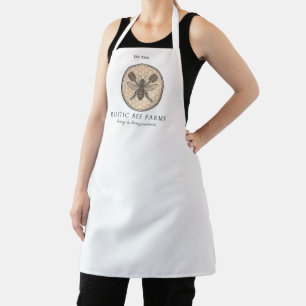 Rustic Honey Bee Beekeeper Apiary Apron