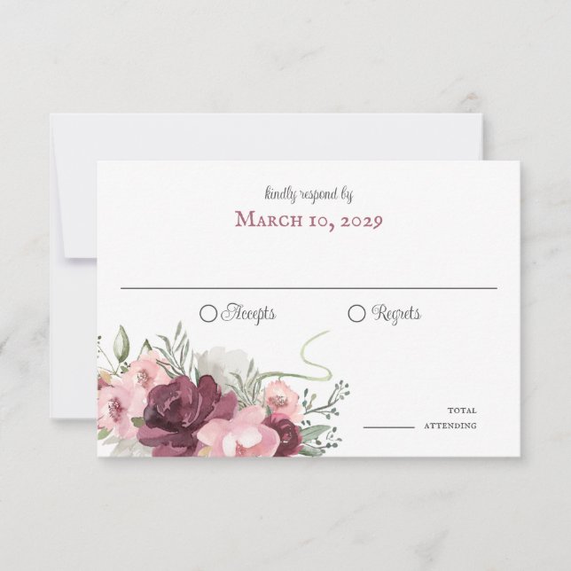 Rustic Horseshoes and Flowers Barn Wood Invitation (Front)