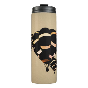 Rustic Hot Air Balloons Thermal Tumbler