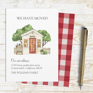 Rustic House Red Door Farmhouse We Have Moved Announcement
