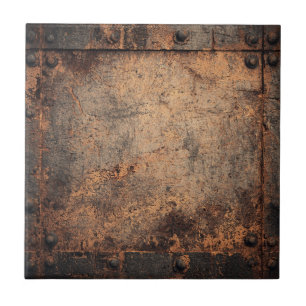 Rustic Industrial Metal Tile
