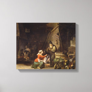Rustic Interior Canvas Print
