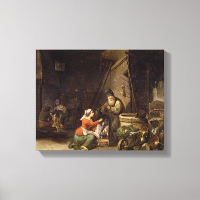 Rustic Interior Canvas Print (Front)