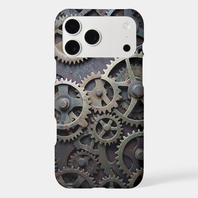 Rustic irregular mechanical gears (Back)