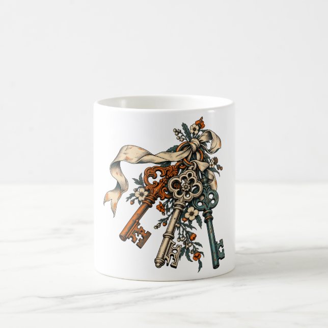 Rustic Key Bouquet Mug (Center)