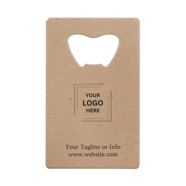 Rustic Kraft Corporate Business Logo Branding (Front)