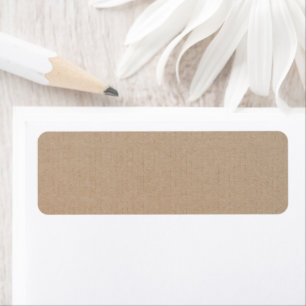 Rustic Kraft Paper Blank Template Custom