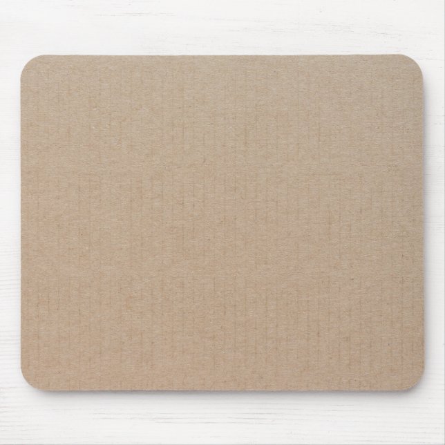 Rustic Kraft Paper Blank Template Custom Mouse Pad (Front)