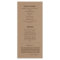 Rustic Kraft Paper Wedding Program