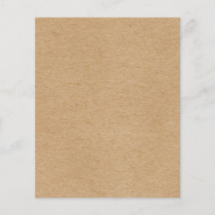 Rustic Kraft Simple Stylish Boho