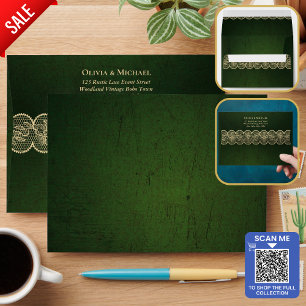Rustic Lace Envelope