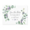 Rustic Lavender Circle Save the Date Postcard