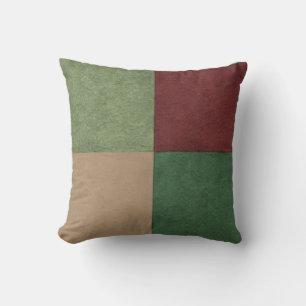 Rustic Lodge Patch Lodge Pillow