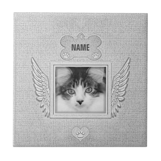 Rustic Look Grey Stone Mouse Pad Coaster (Front)