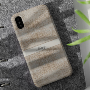Rustic Luxe   Psychedelic Sheep Wool Texture  Case-Mate iPhone Case
