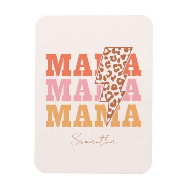 Rustic "Mama" Repeat Magnet (Vertical)