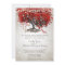 Rustic Mason Jar Red Heart Leaf Tree Wedding
