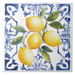 Rustic Mediterranean Tuscany Lemon Tile