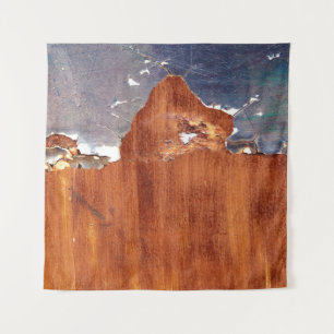 Rustic Metal: Vintage Iron Texture. Tapestry