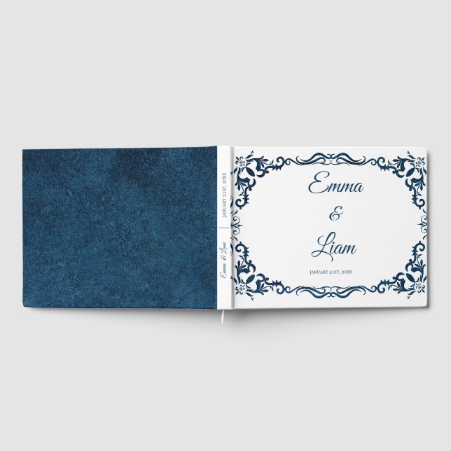 Rustic Mexican Wedding Guest Book  (Full)