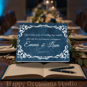 Rustic Mexican Wedding Guest Book