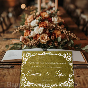 Rustic Mexican Wedding Guest Book