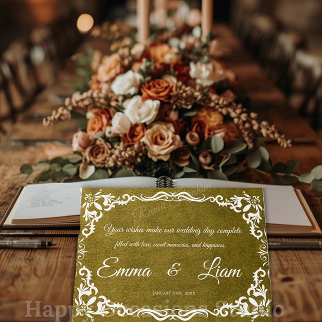 Rustic Mexican Wedding Guest Book  (Creator Uploaded)